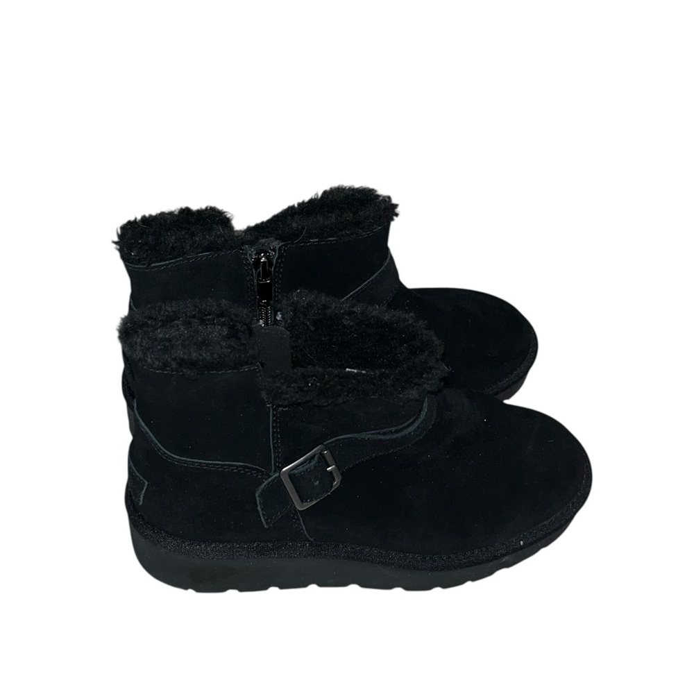 UGG Black Suede Ankle Booties